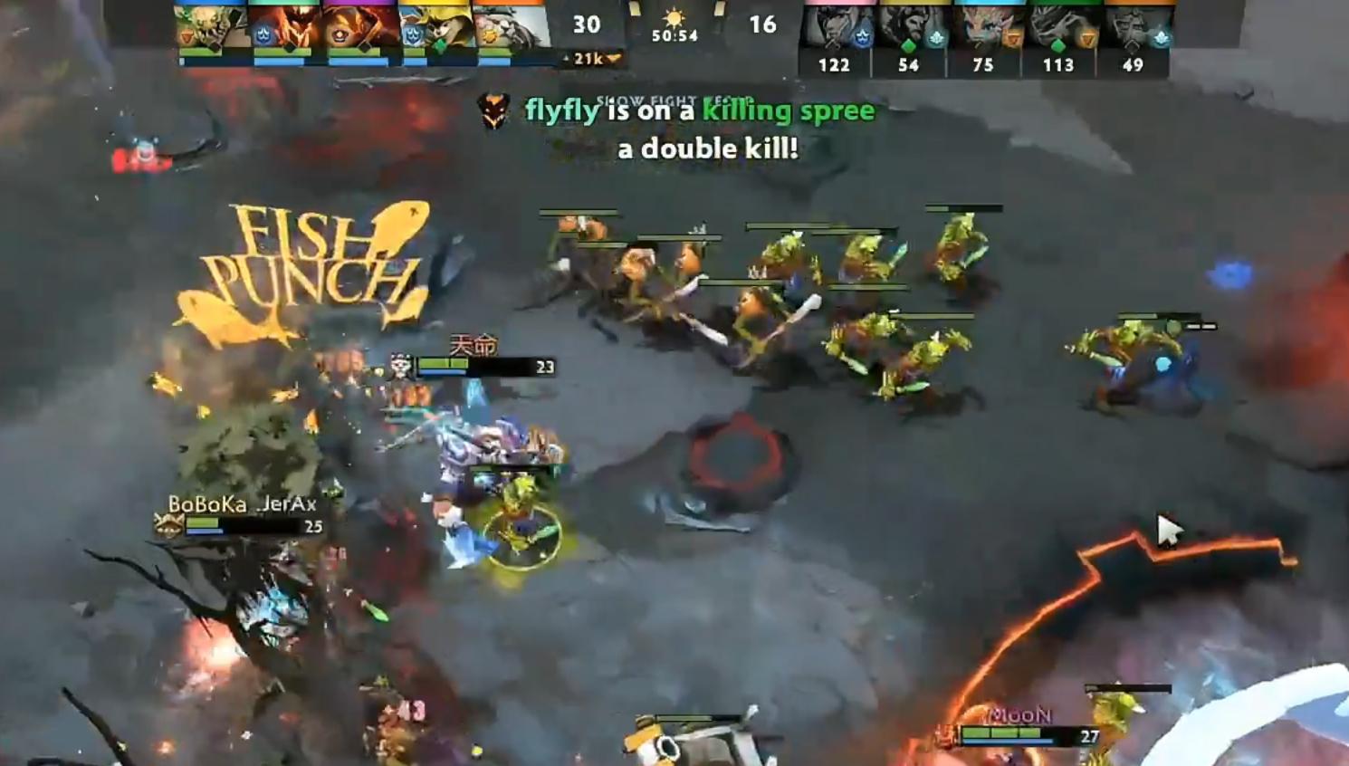 YB 2:1 惊险战胜Cloud Rising（Lou队）晋级下一轮，感觉青训选