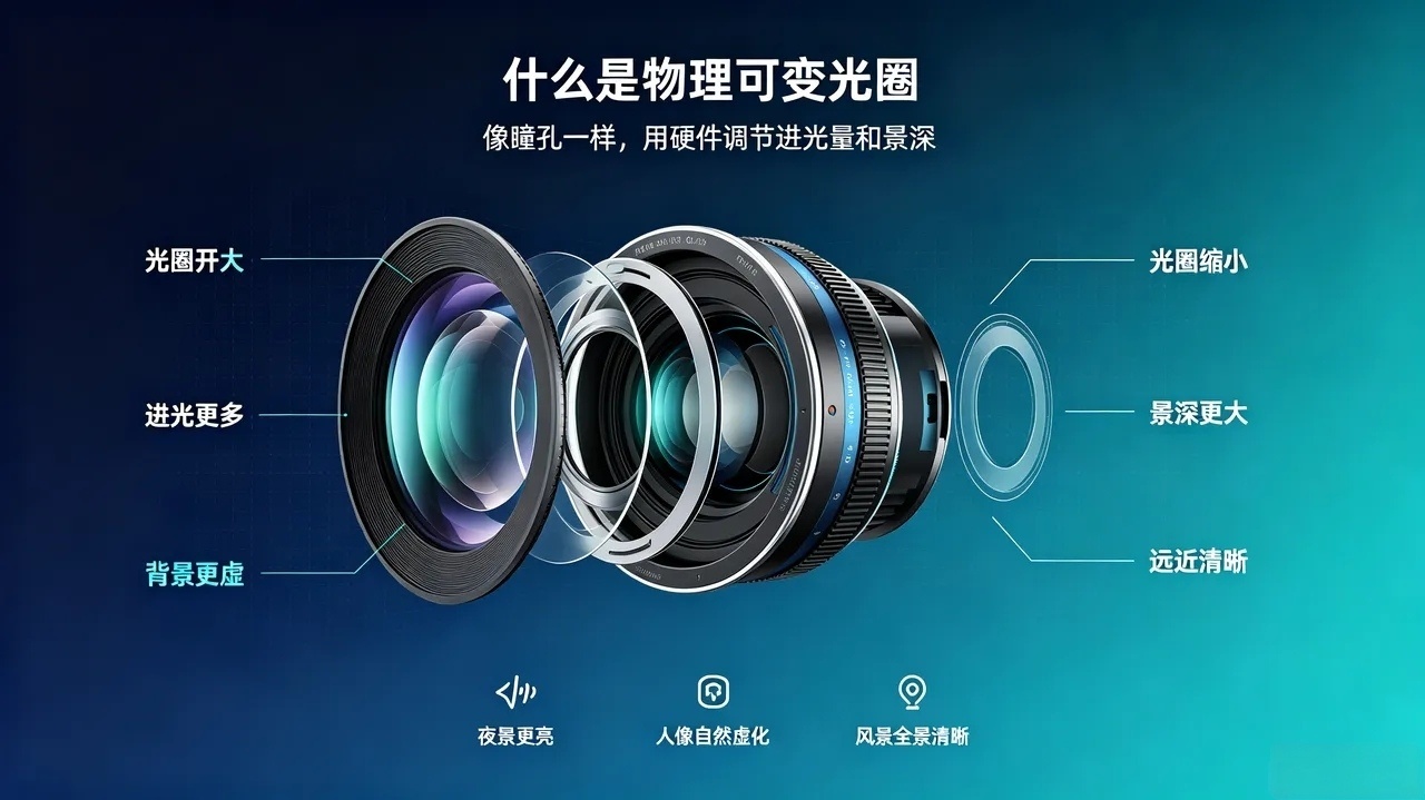 什么是可变光圈，普通人应如何理解？10月1日，华为Mate90系列发布会上，余承
