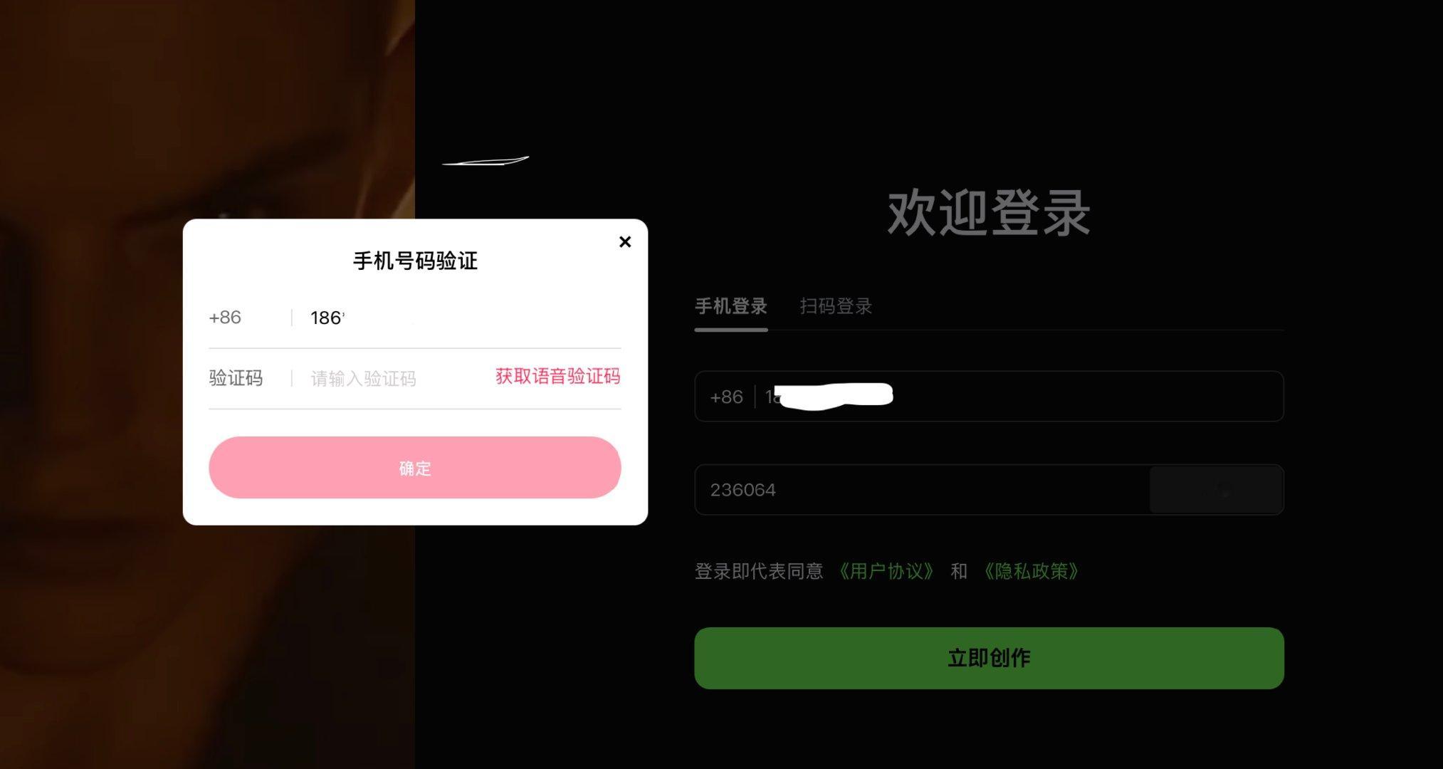 这个可灵做得真的一泡狗屎。登录页面，输入了短信验证码，已经验证通过了；然后又弹出