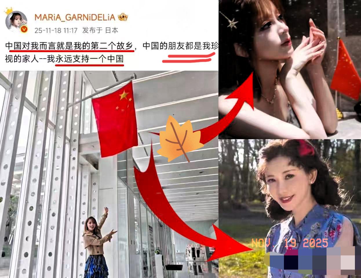 一夜之间
​喜欢林志玲的都沉默了吧
​不是因为她嫁给日本人，而是
美依礼芽发文称