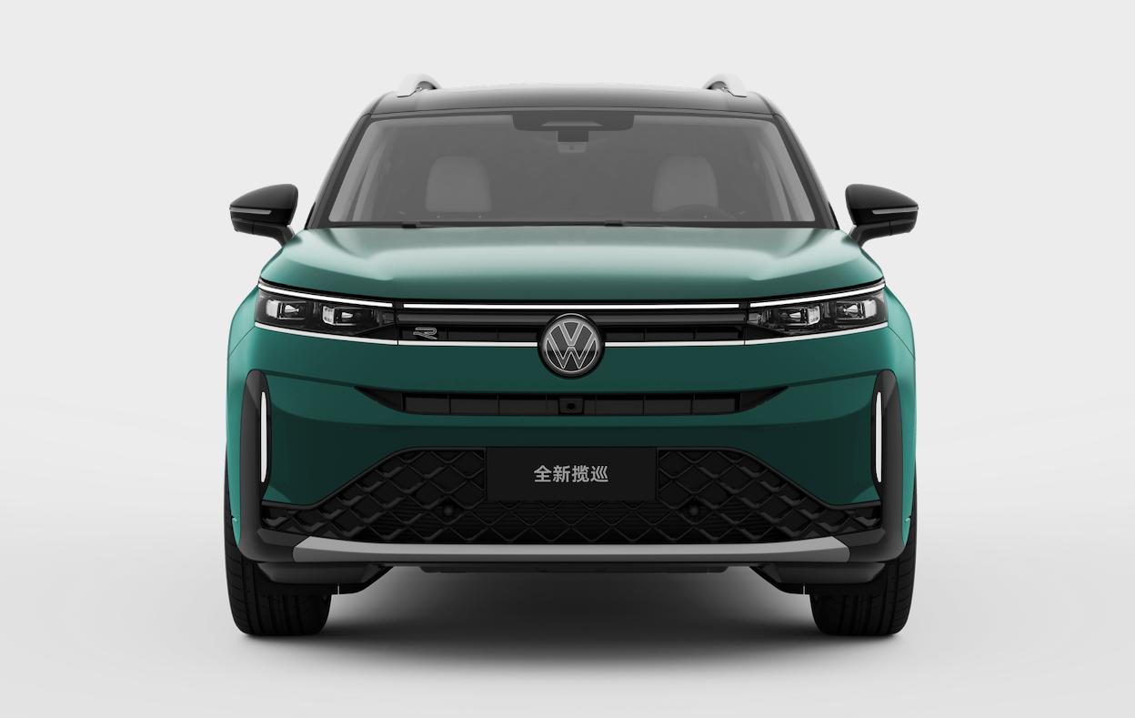 全新揽巡来了，一上来就用外观把人拿捏得死死的，自带高级感的“松岩青”颜色刷新审美