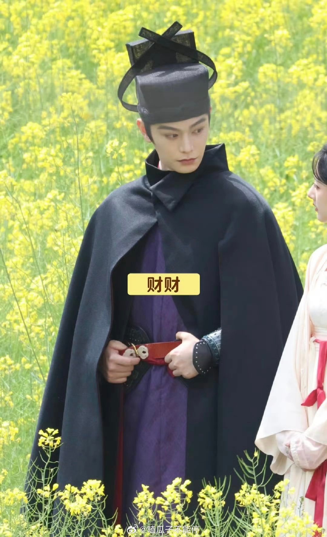 丁禹兮《司宫令》今日生图路透，好帅