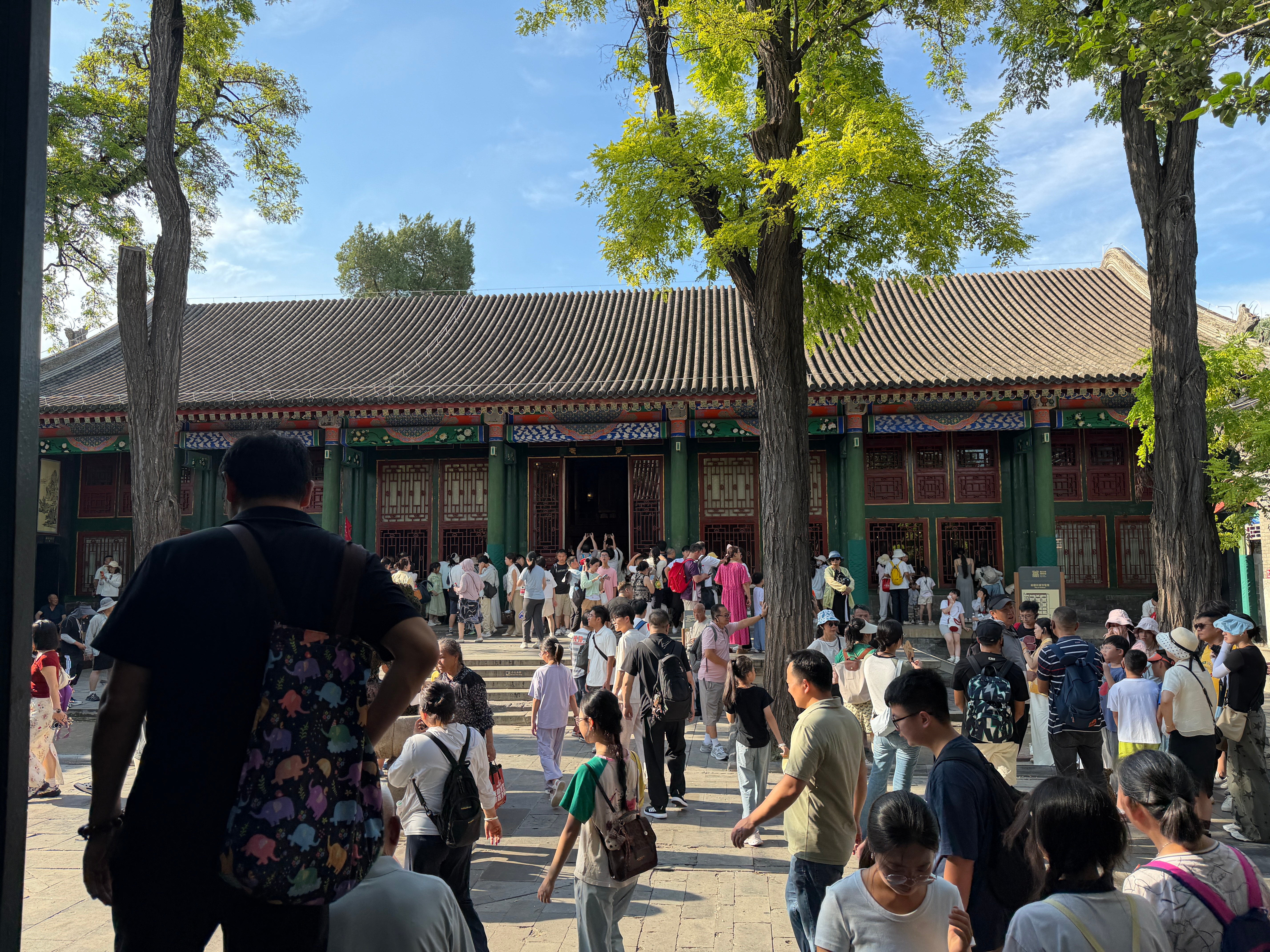 今天体验了一天北京游客，游恭王府！人真的太太太太多了 北京·恭王府博物馆
