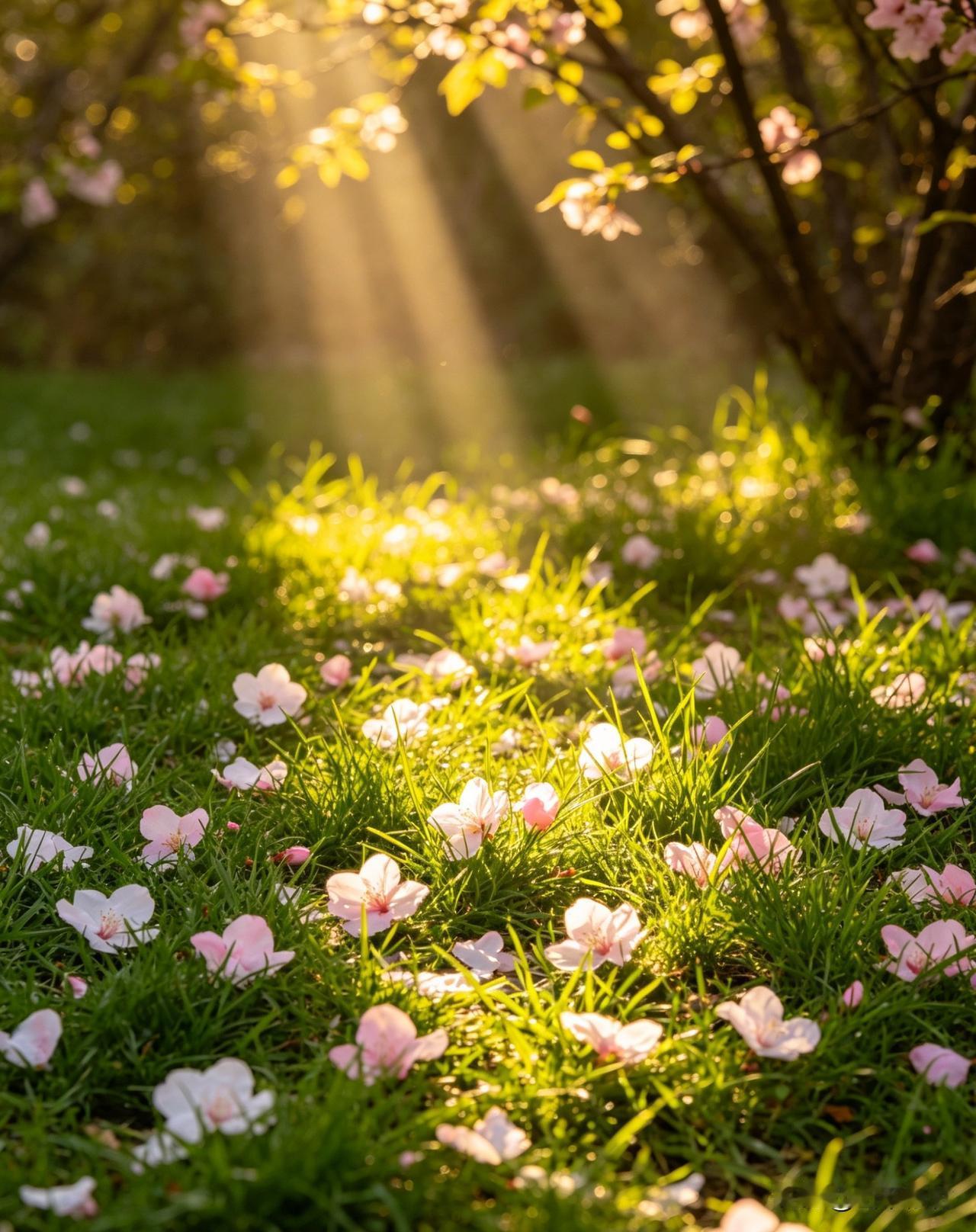 你觉得春天有花的季节美吗？

春天有花的季节，真的太美了。万物复苏，枝头开满粉嫩