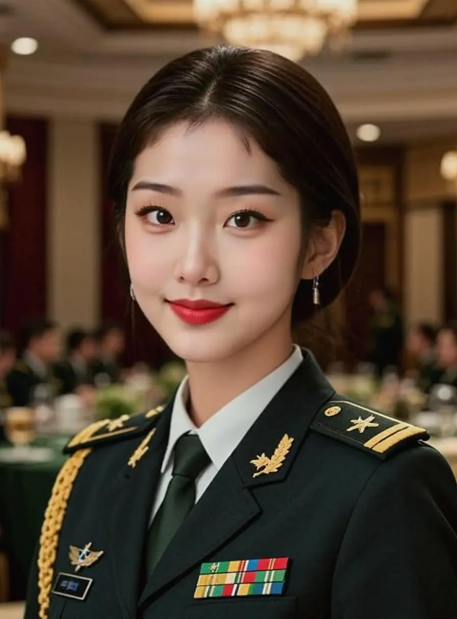 AI军人英姿
