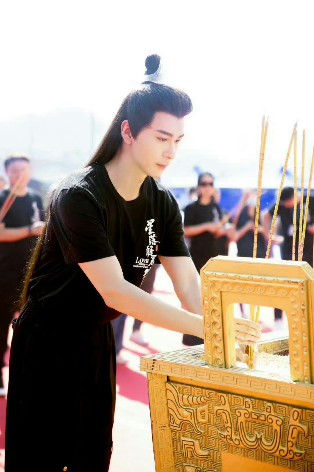 陈星旭 陈星旭陆行之 陈星旭金枝 看每次的开机仪式烧香图，也是在品一场美妙的盛宴