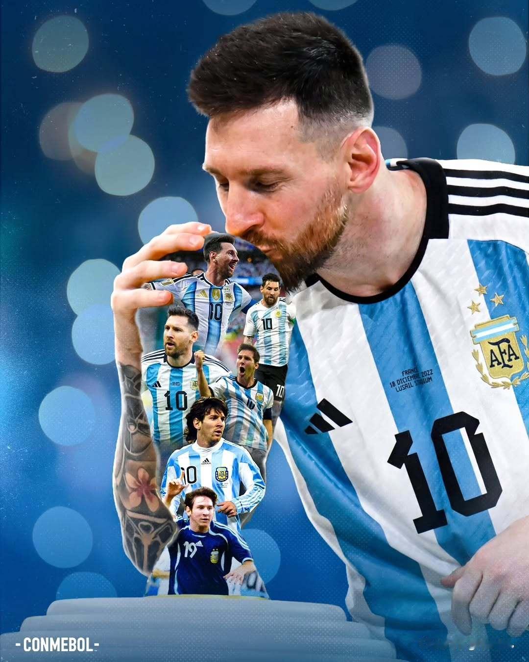 南美足联＆AFA｜爱🇦🇷😍（好简短的文案，爱他便是）阿根廷球迷俱乐部梅西0