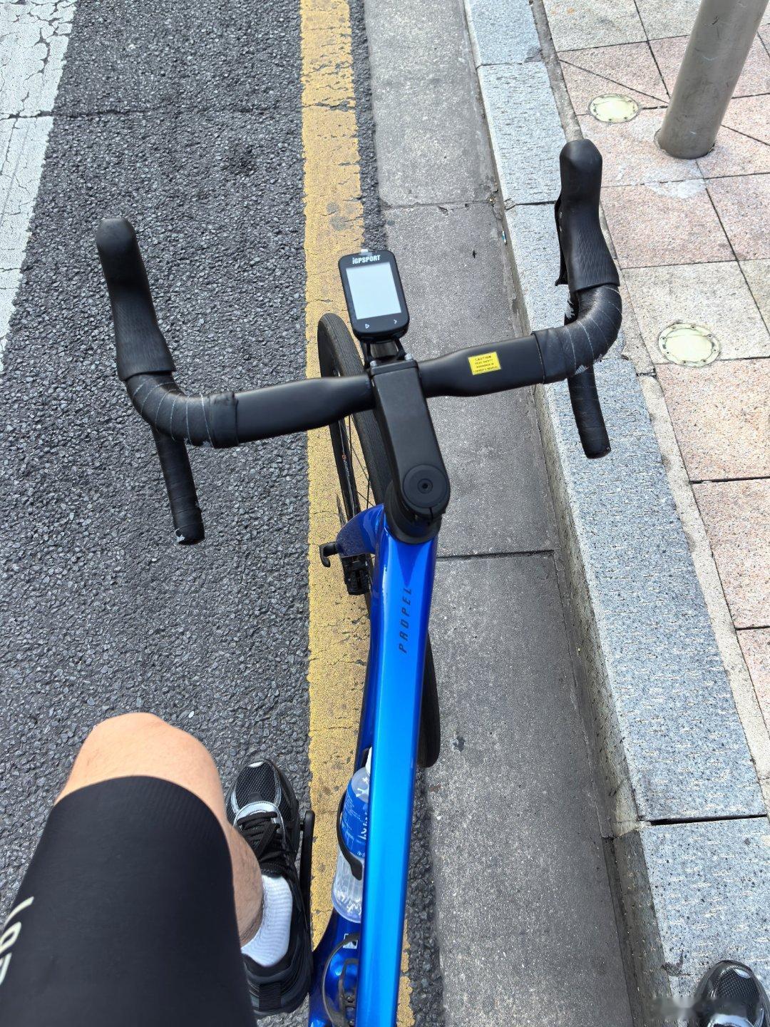 终于给骑爽了，恢复骑的匀速破31km/h了！除了骑车本身的乐趣，我也惦记一口香蕉