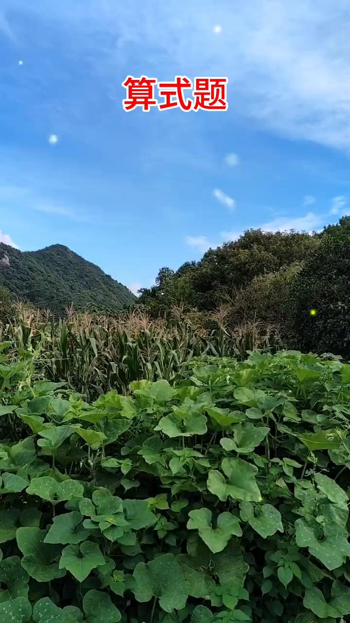 算式题。
某同学为了证明钱缩水了，做了道数学题，把老师整疯了。解：1元=100分
