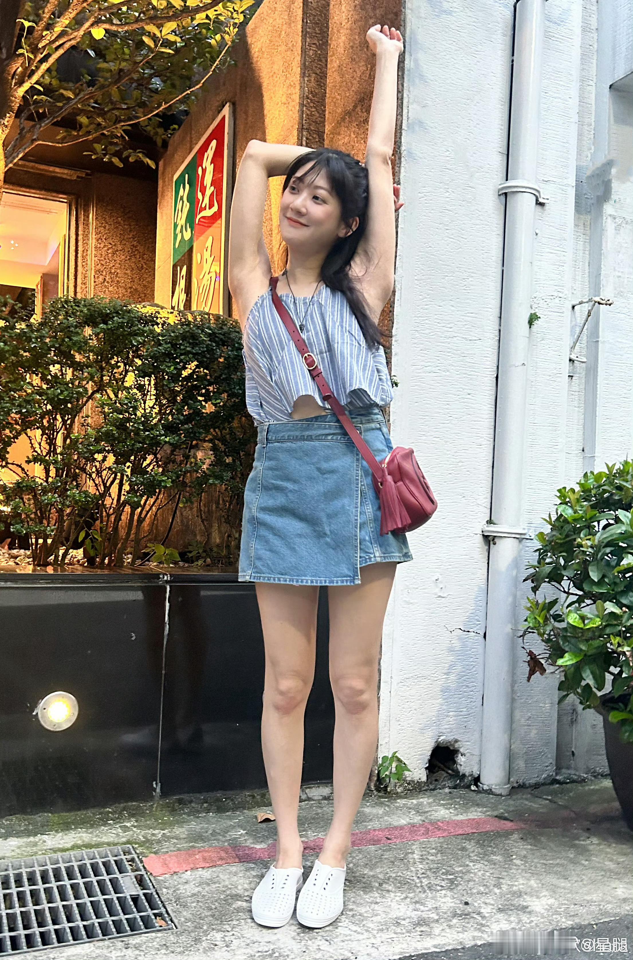 林逸欣 🫧 夏日休闲穿搭出gai ​​​