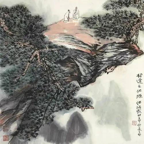 上联：松塬仙景藏高士
下联：[玫瑰]

网络图片/诚谢侵删