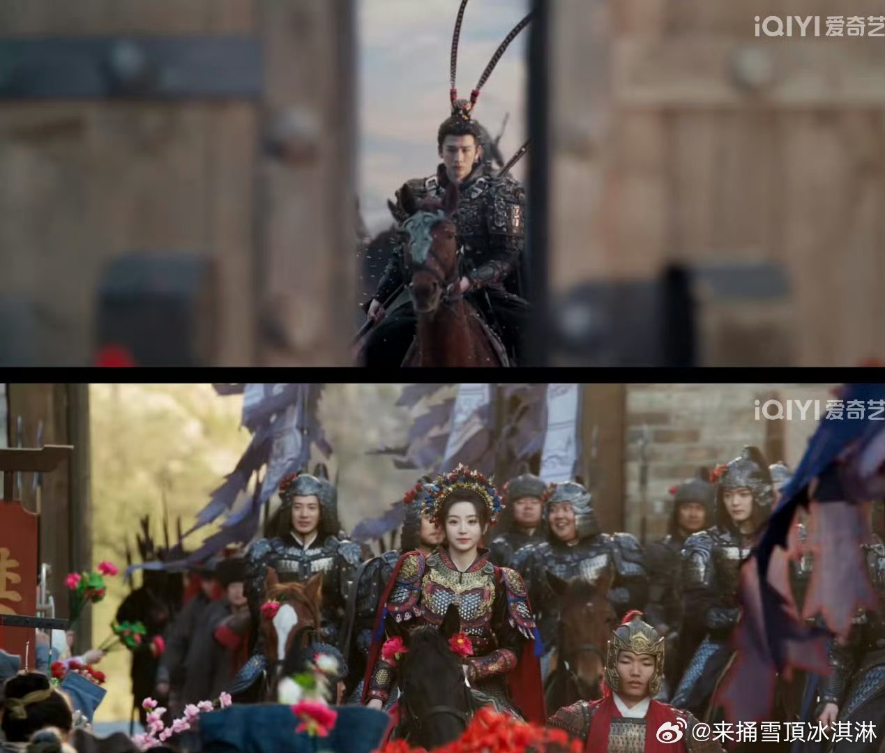 云爆改逐玉将军教程西固巷的烟火气里藏着俩人的精致OOTD，这波将军造型真的夯爆了