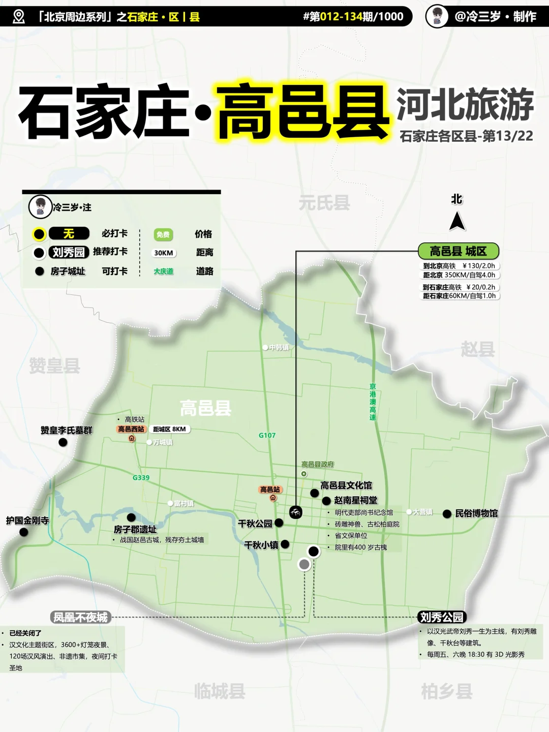 石家庄最穷高邑县，这是中国县城普遍面貌吧