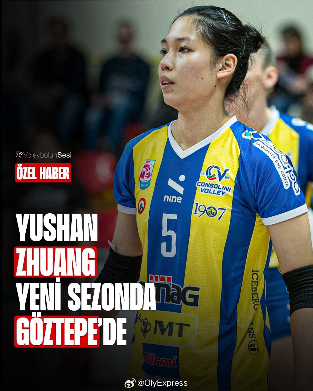 【土媒曝庄宇珊下赛季加盟土超】中国排球留洋动态排球转会动态 3月18日，据土耳其