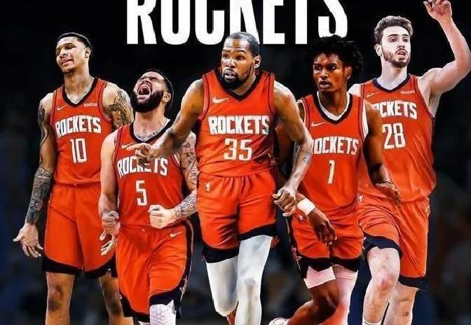 火箭冲冠失败必解体？37岁杜兰特恐率先离队，申京阿门反成非卖品！

休斯顿火箭的