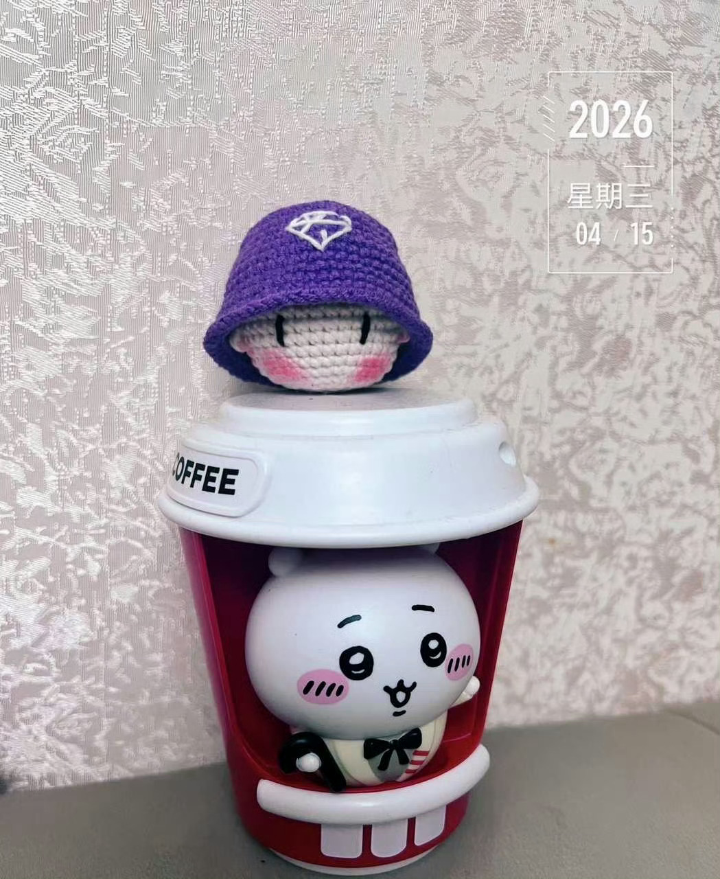 手工娃娃属于我的了 坐等收货ing