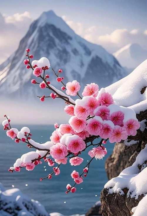 《寻 梅》一一琴簧汗舞
寒天挂雪向山寻，
踏石留踪听素音。
惊破翠微梢上鹊，
…