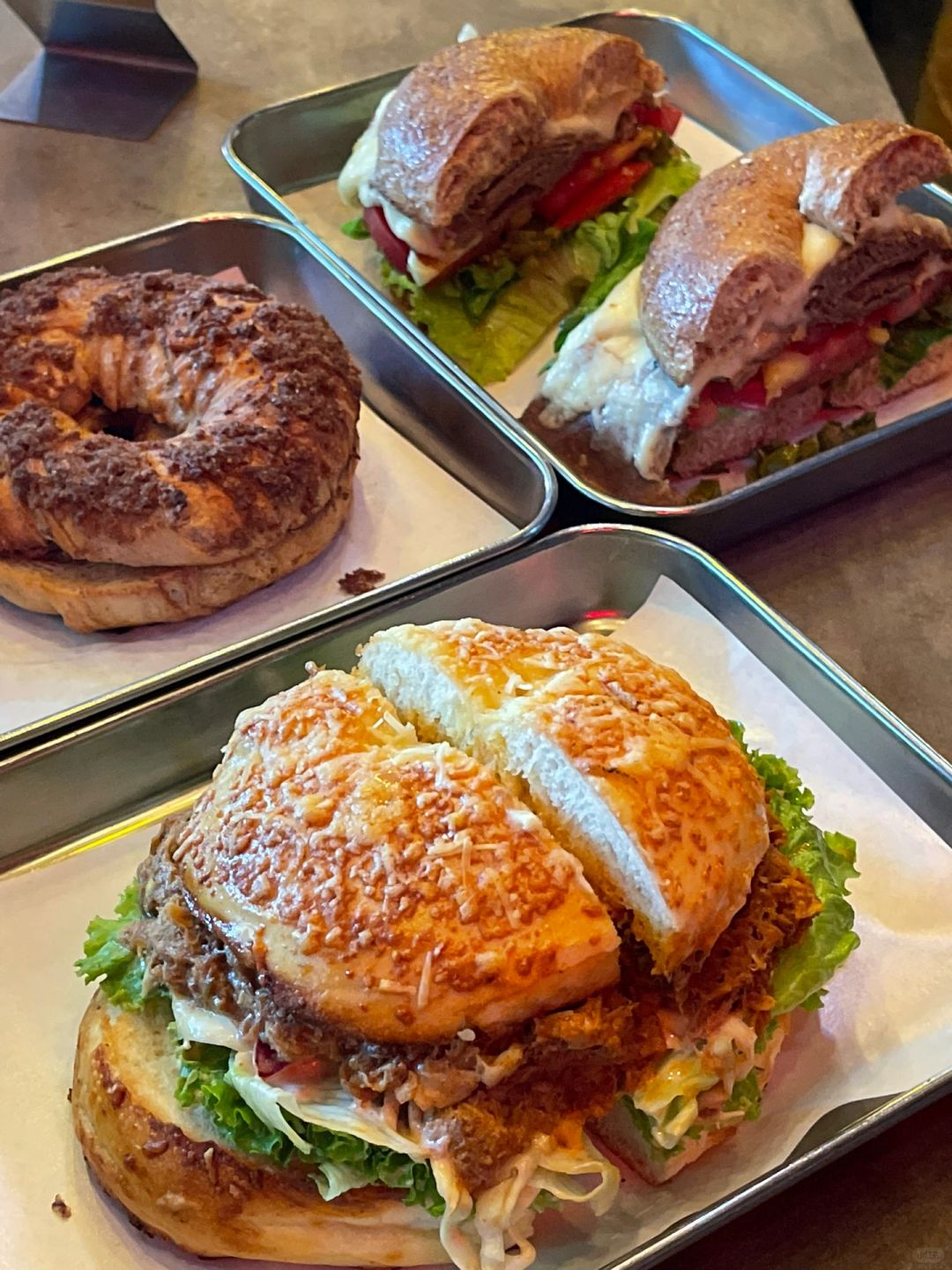 上海又一家好吃的贝果‼️Boomboombagels热量