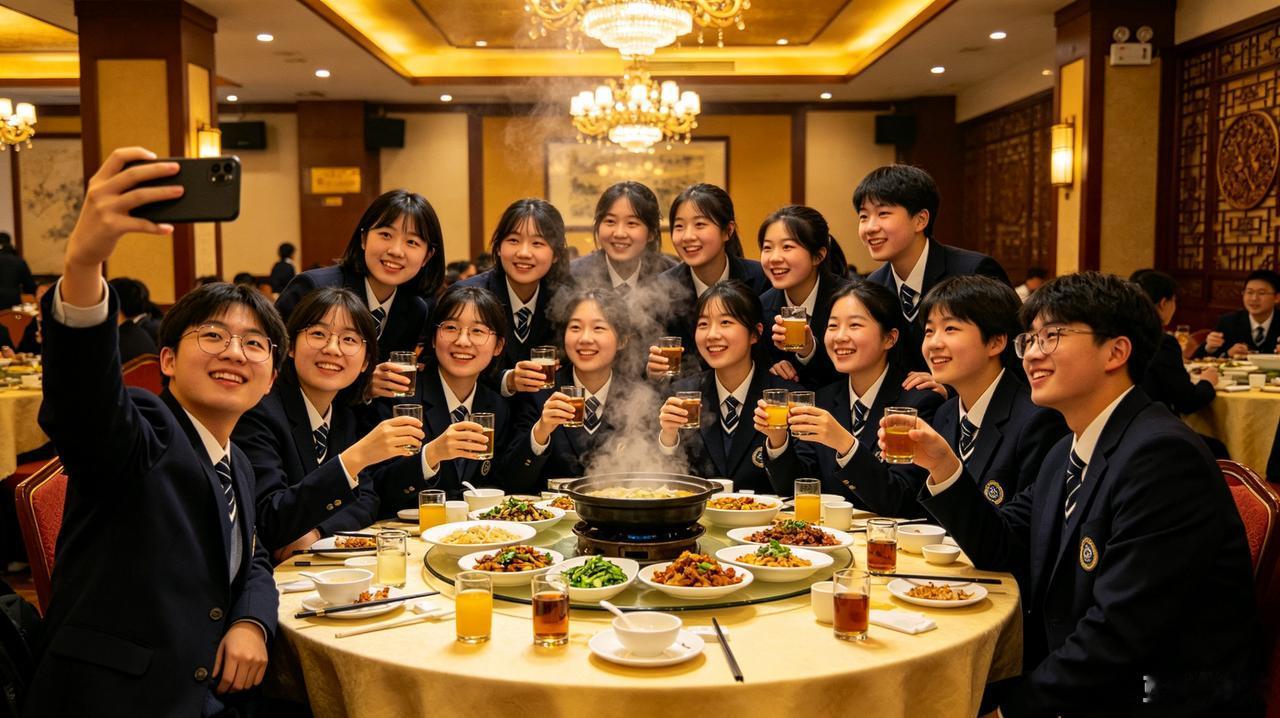 6月9日，高考结束妈妈请儿子同学来家里吃饭，高中结下的挚友，会陪伴孩子一生。六月