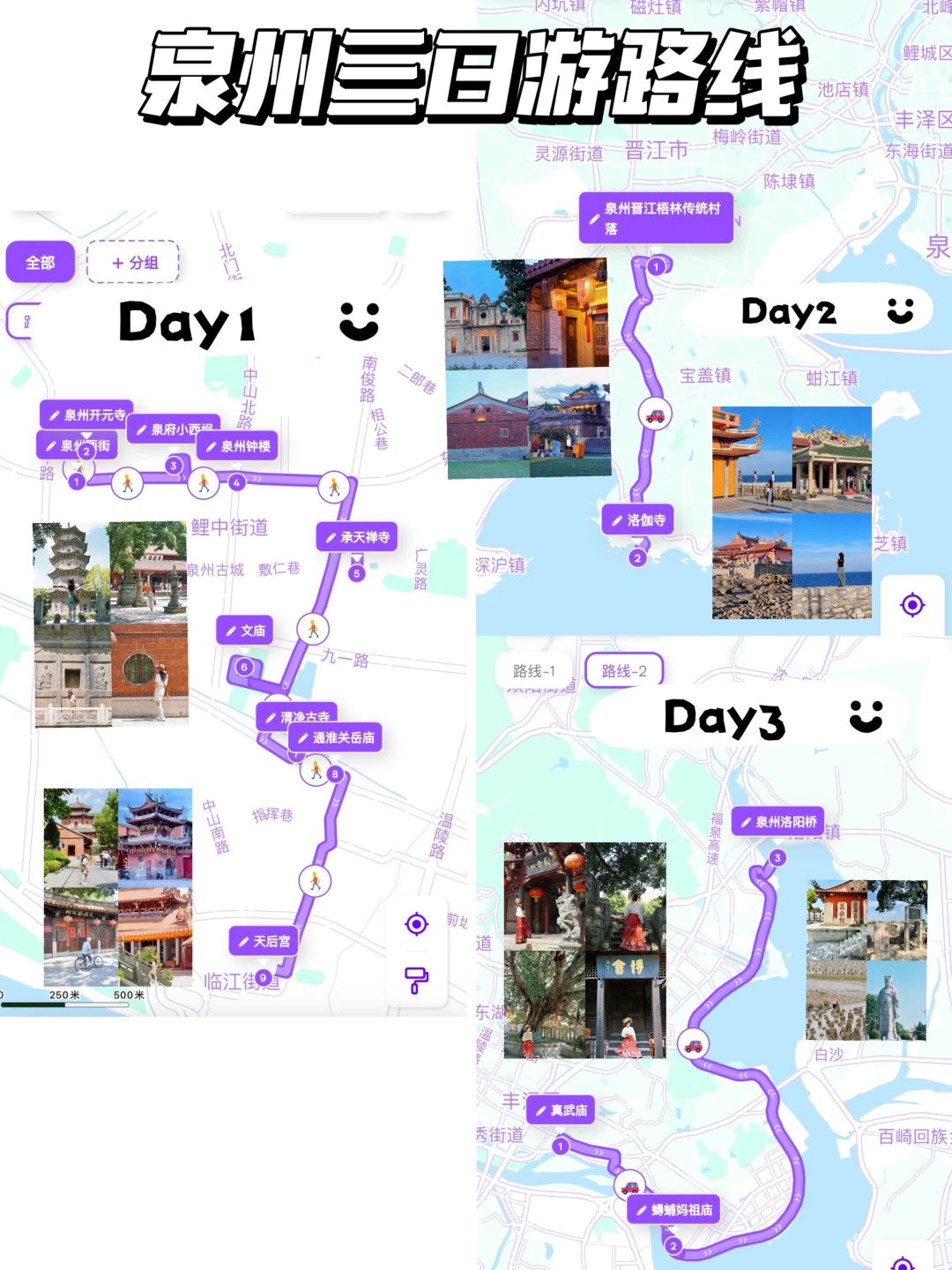 后悔才去泉州‼️ 3天2晚私家团攻略🗺️附机位