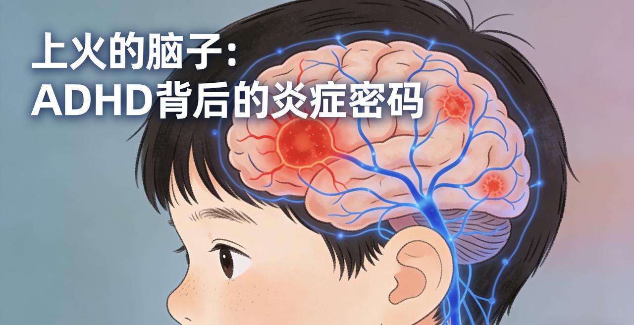 “上火”的脑子：ADHD背后的炎症密码，你的孩子真的只是调皮吗？

当心！过度炎