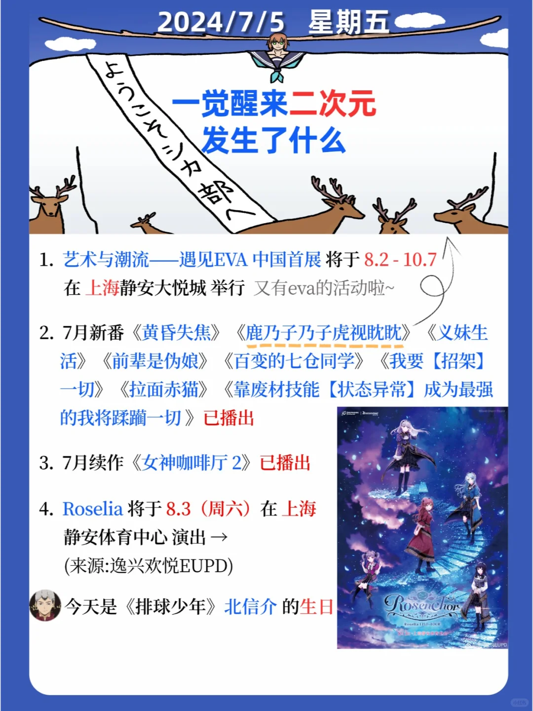 二次元发生了什么？海量新番开播！