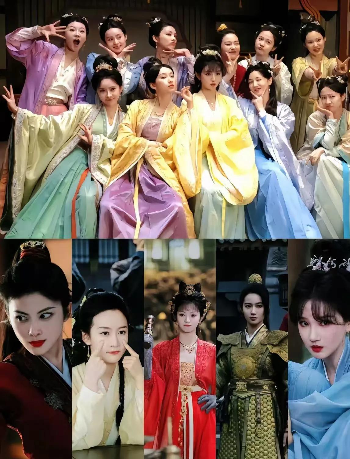 卿卿日常五美2年后重聚大奉 看到大奉打更人里面的女性角色，真的梦回卿卿日常了！田