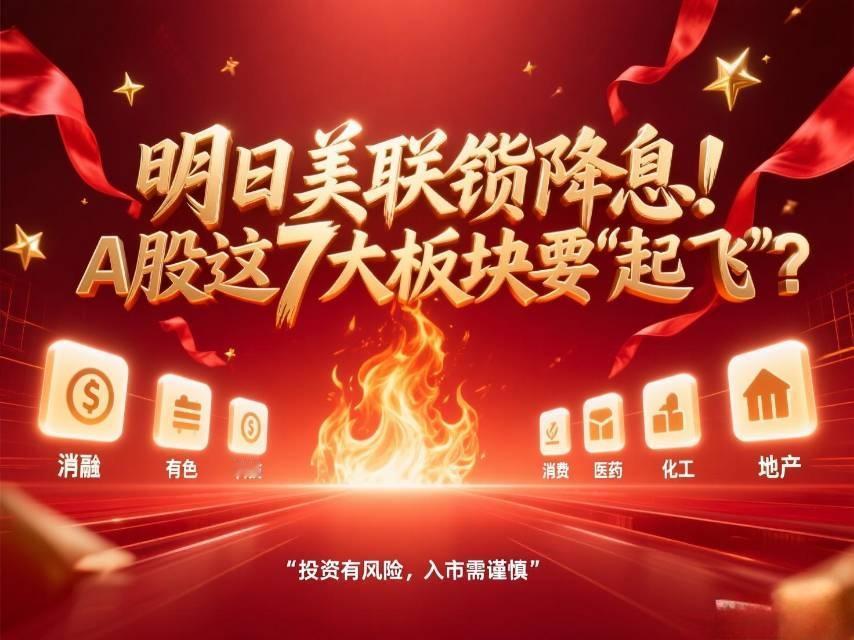 A股受益七大板块起飞
1非银金融
2有色金属
3低估值科技
4大消费
5创新药