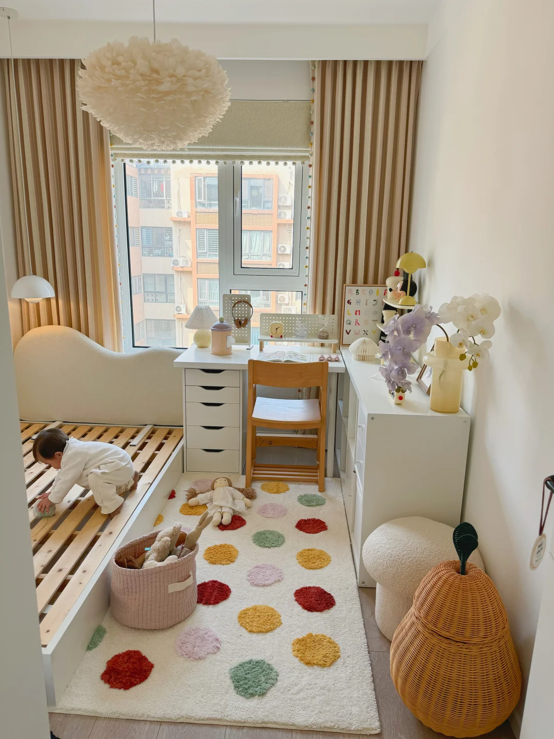 不拆不砸，1000💰搞定一个儿童房，绝了