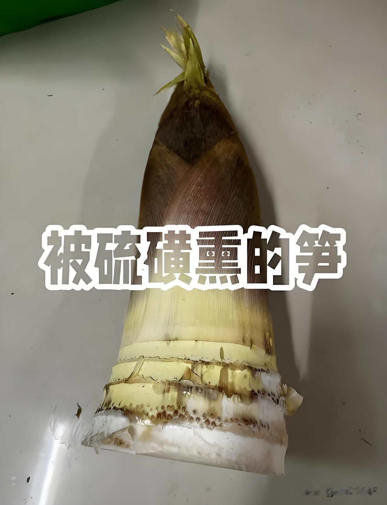 食品安全，需警钟长鸣

又见硫磺熏笋！广东清远刚刚通报，博主曝光的黑作坊硫磺熏蒸