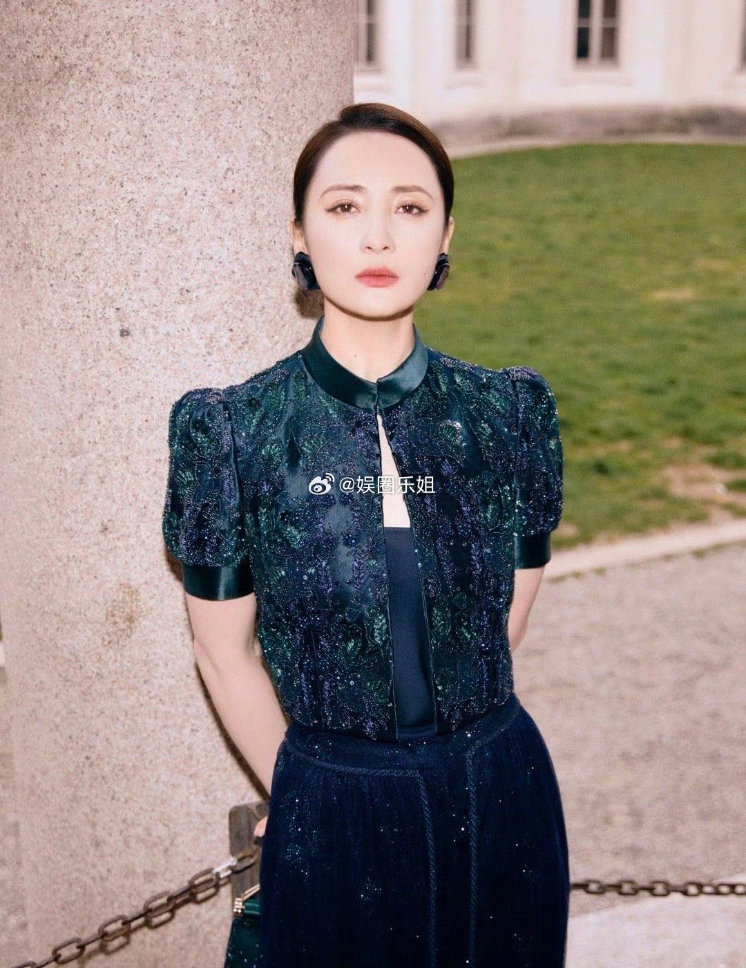 蒋勤勤米兰时装周首秀｜蒋勤勤在米兰时装周Giorgio Armani大秀上惊艳亮