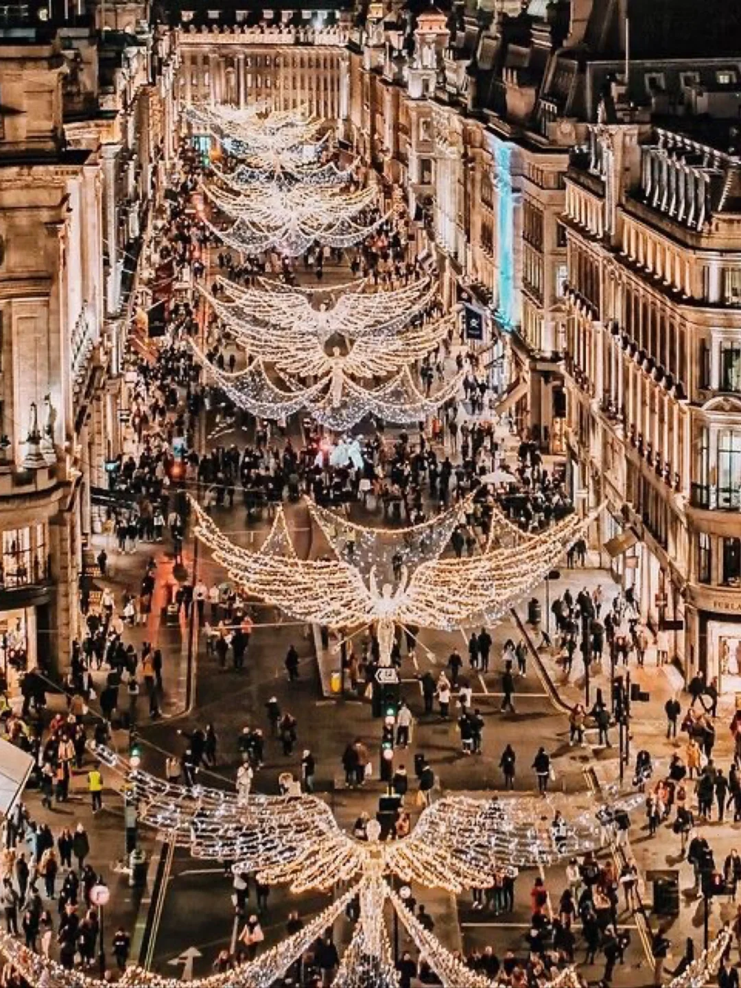 拍照Vol.4| 伦敦摄政街🎄圣诞节天使点灯