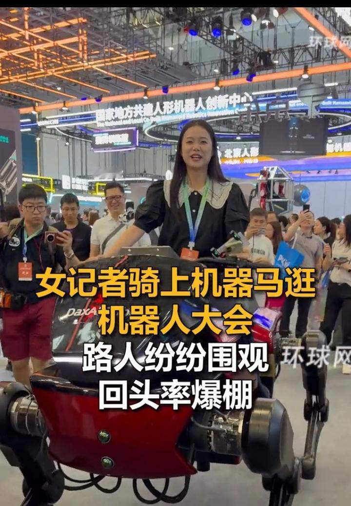 机器马亮相世界机器人大会，科技趣味体验引全场围观
 
8月19日，2026世界机