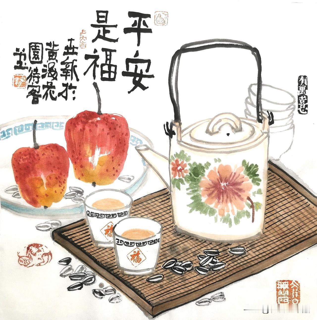 晒晒你喜欢的国画作品