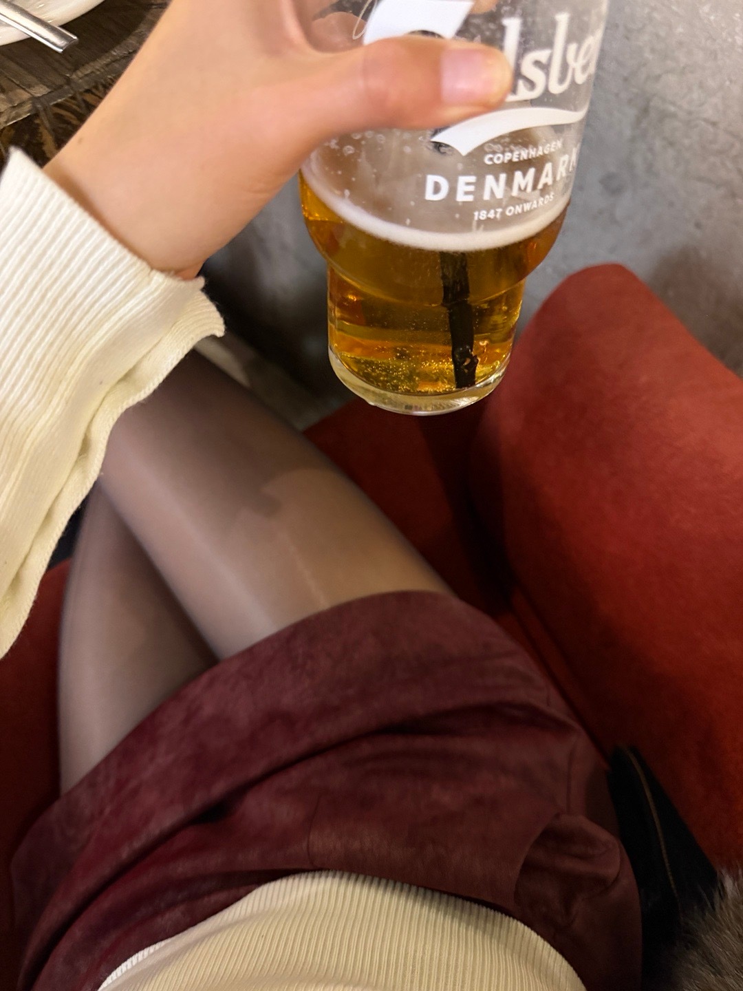 又微醺了，力道大大滴 ​​​