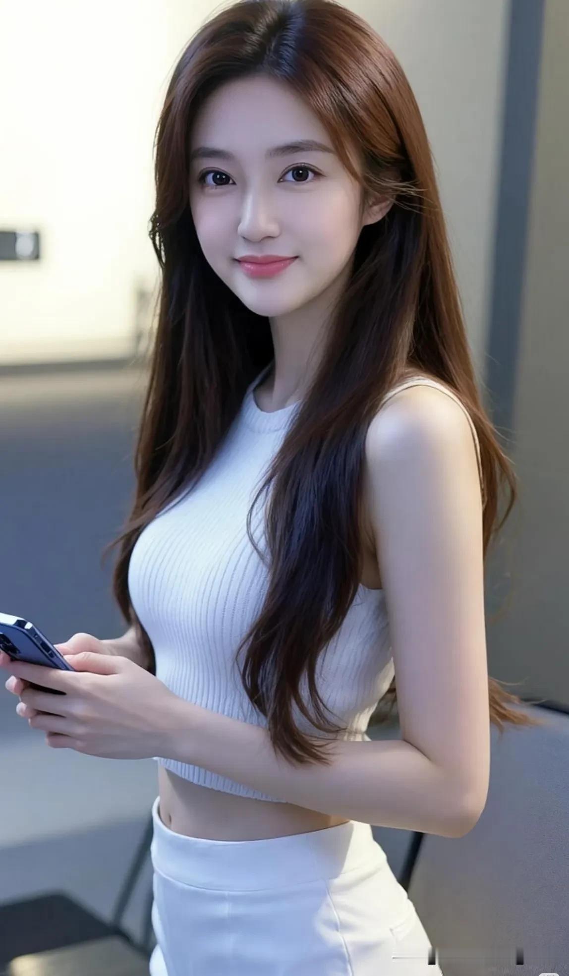 清纯甜美的样子当然漂亮啊！
就像校园里扎着马尾、
笑起来有酒窝的女生，
那股子纯