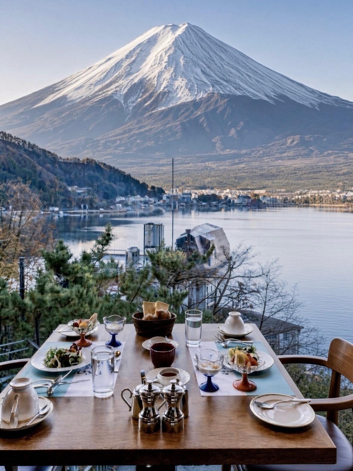 富士山下的田径场田径场富士山运动生活跑步[超话] ​​​