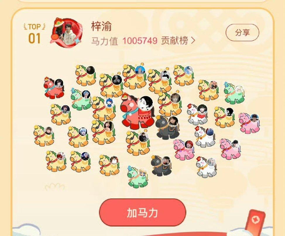 梓渝首个马力值破100万梓渝成为wb首个马力值破100w的明星！我觉得YUNI对