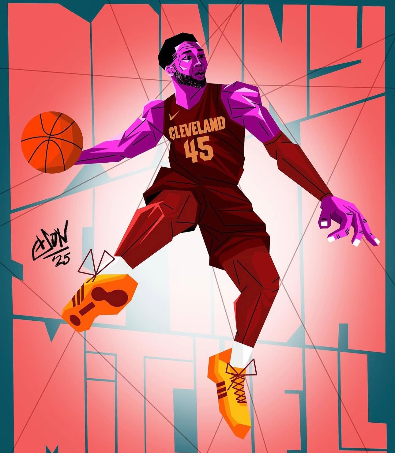 篮天下 大家喜欢什么样风格的插画？Images via s.on.art市委书记