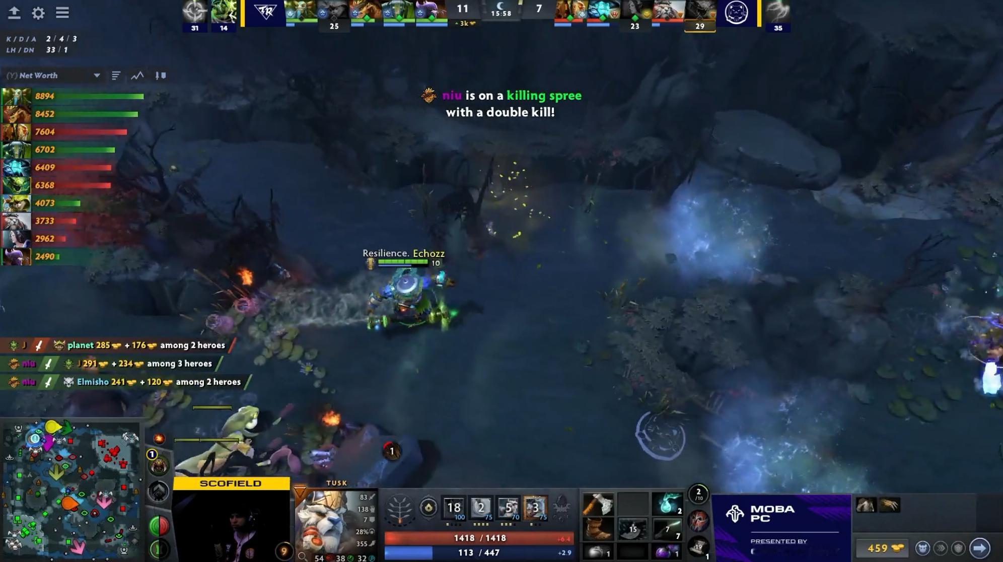 DOTA2 未来运动会阿斯坦纳2026线下赛，淘汰赛半决赛TR对阵PT战队BO3