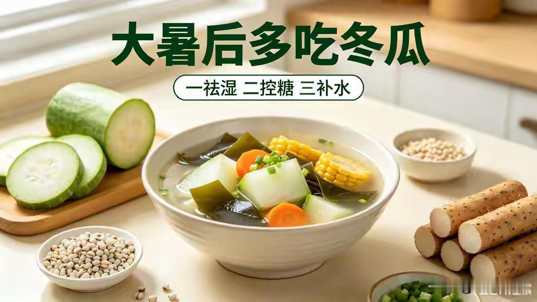 夏季“第一瓜”，大暑后多吃！一祛湿、二控糖三补水，老少都适合

夏季“第一瓜”到