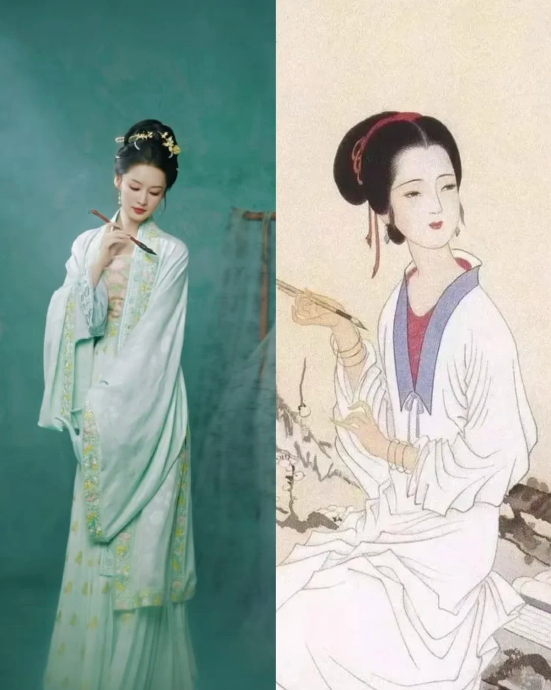 网友推荐李清照选角 天选李清照是李沁吧！不是“清水出芙蓉，天然去雕饰”，是“可知