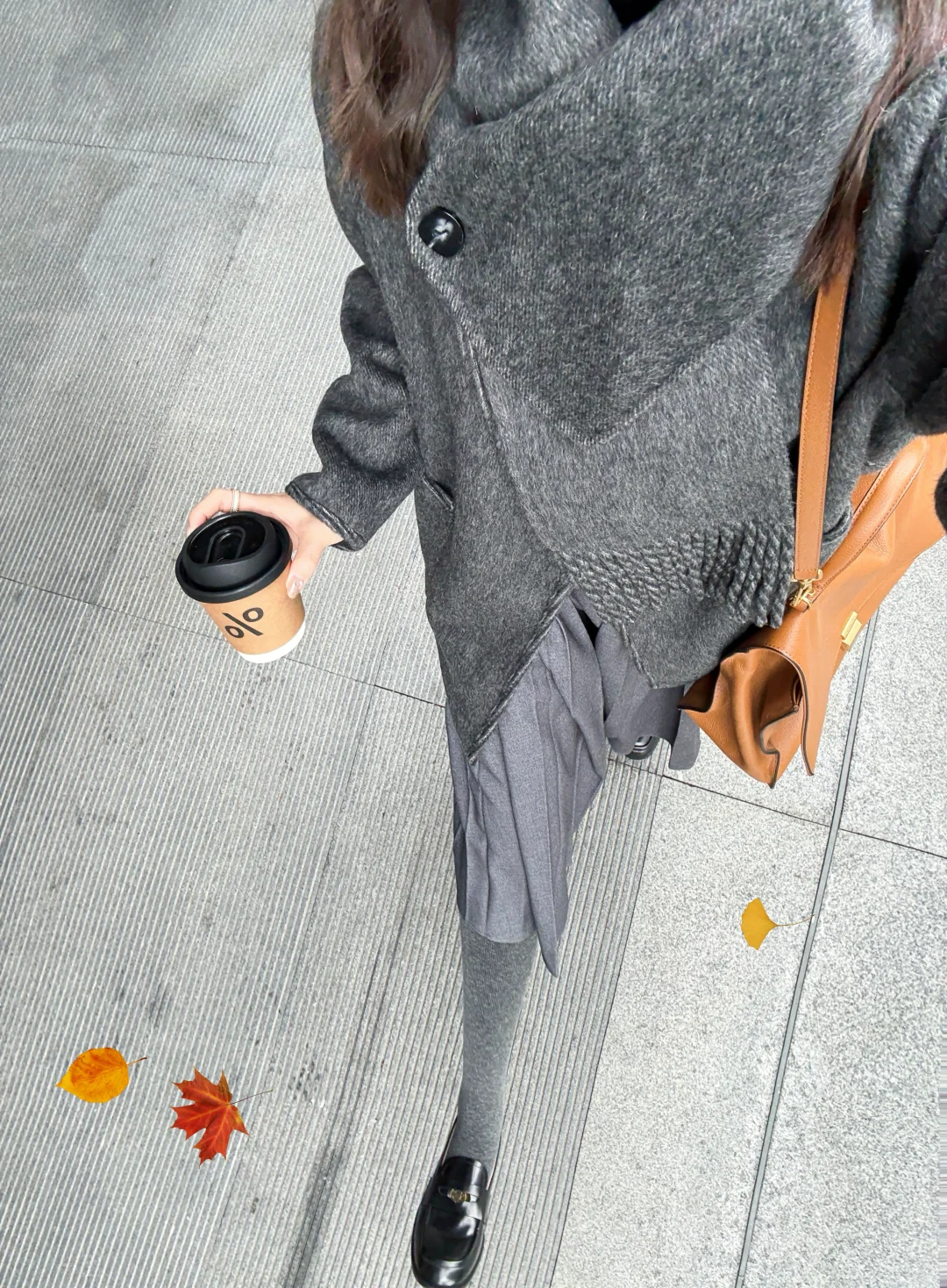 秋冬穿的漂亮大衣🍂基础款叠穿也太绝了叭！