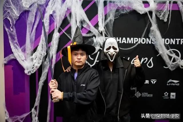蒙彼利埃晚宴的国乒众人，林诗栋搞怪，孙颖莎可爱王艺迪开心陈幸同显温柔，王曼昱陈熠