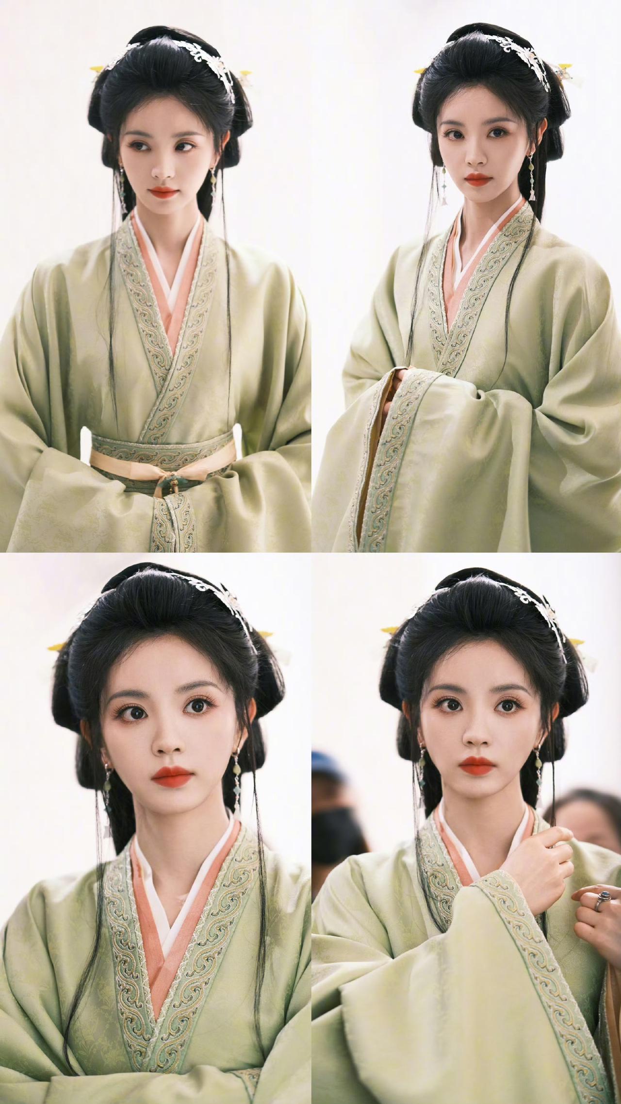 田曦薇《嫁金钗》定妆曝光！一人分饰两角造型反差感拉满
 
田曦薇新剧《嫁金钗》的