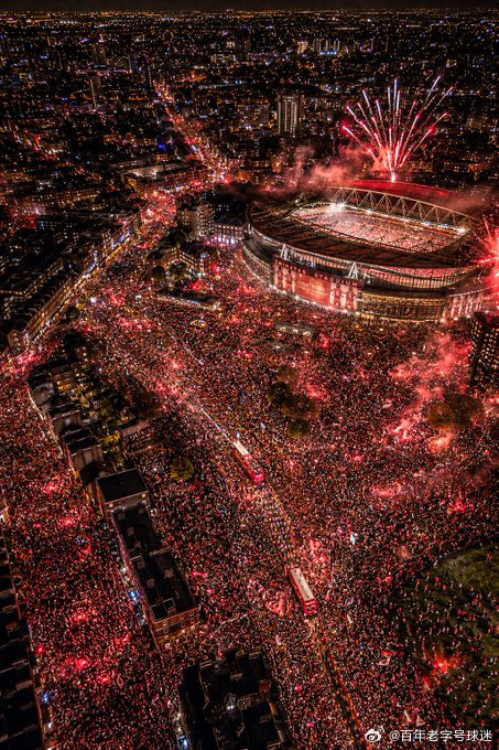 警方估计，下周末阿森纳球迷将有超过100万人在伊斯灵顿的街道上为枪手游行夹道欢迎