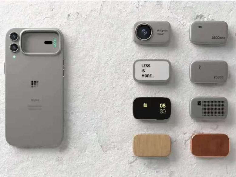 如果出了这种模块化的手机你们会买吗🤔 ​​​
