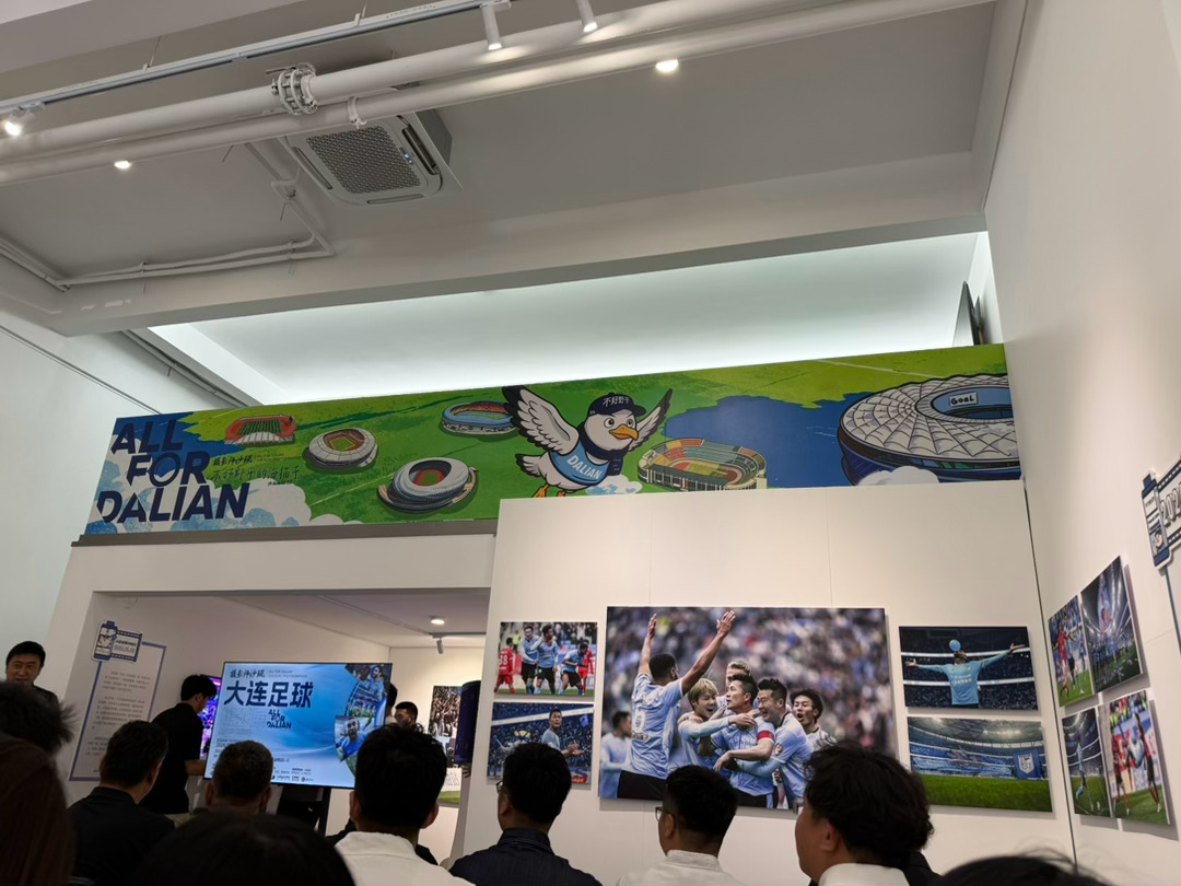 沙琨老师大连足球摄影展，All for Dalian中超联赛 大连·H-ALL艺