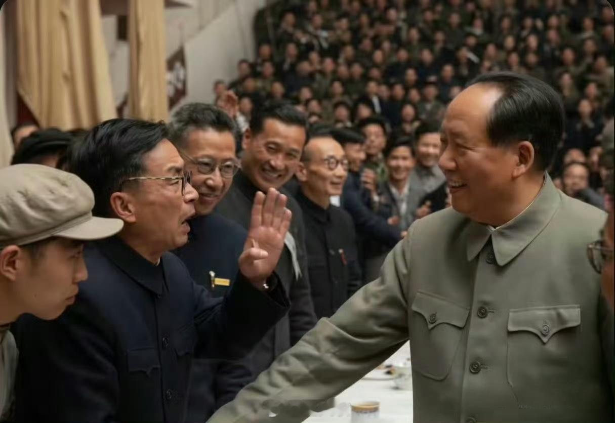 1958年，教员会见武汉地区科技界工作者 ​​​