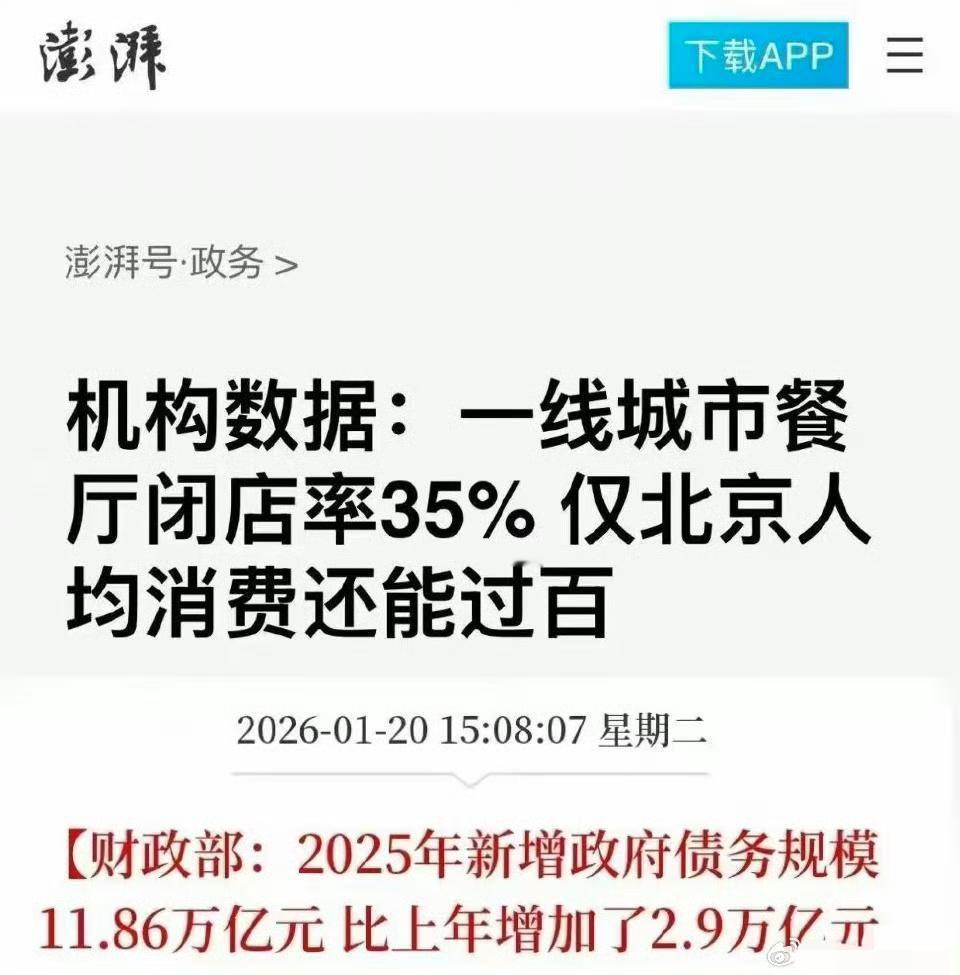 餐饮仅北京能人均过百？真的如此了吗？还是大北京能抗